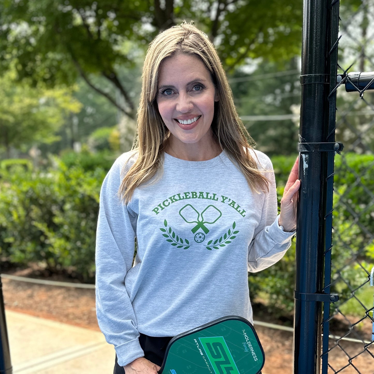 Pickleball Y'all Crewneck Sweatshirt