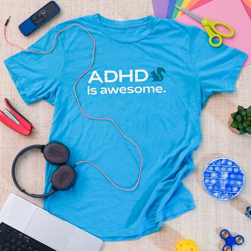 ADHD is Awesome Tee Holderness Family Shop