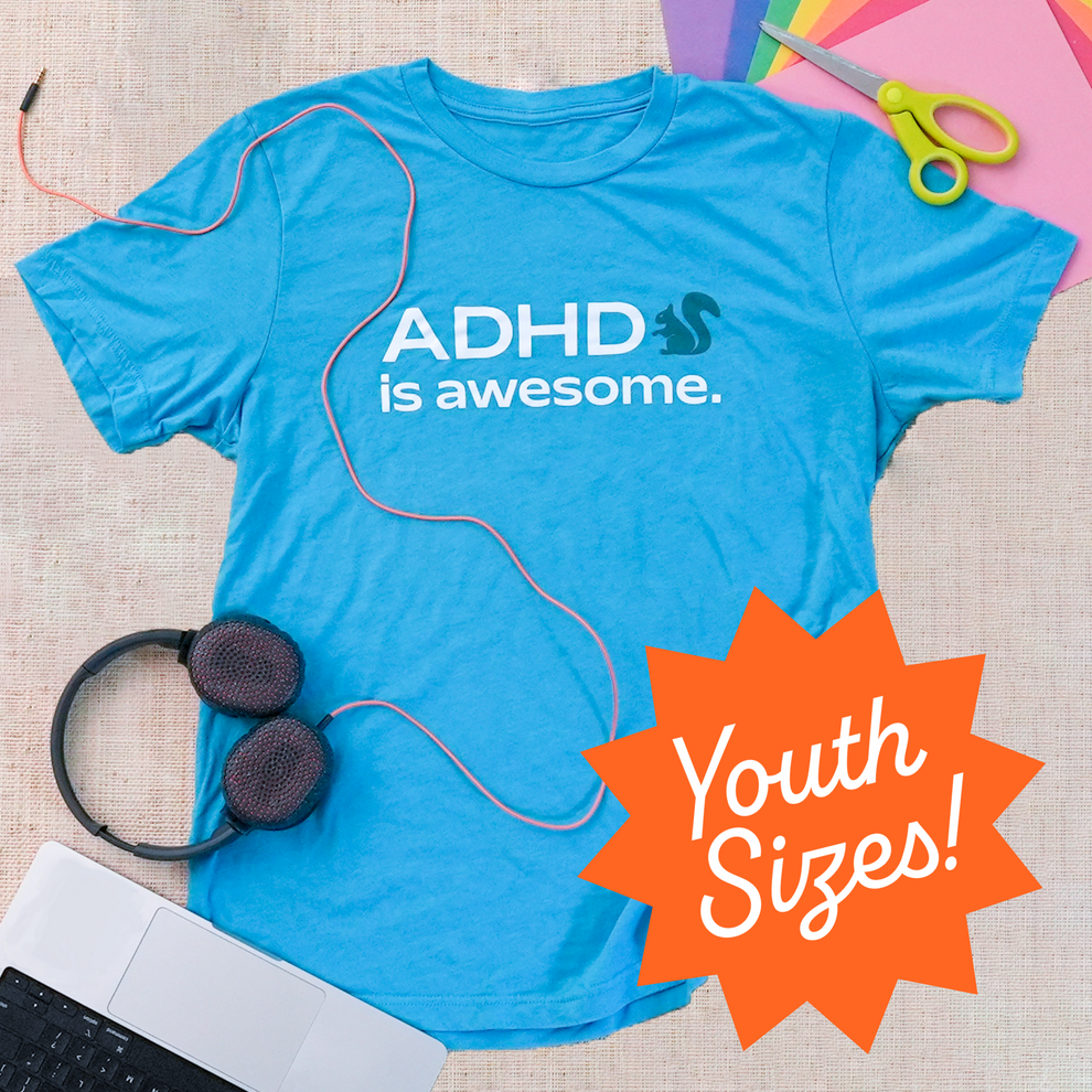 ADHD is Awesome Youth Tee Holderness Family Shop