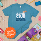ADHD Club Bundle - Youth Shirt with Signed Book