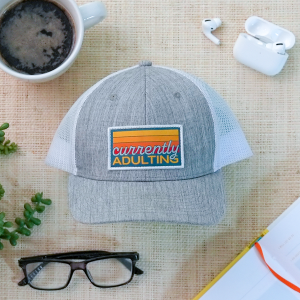 Too Much Adulting Trucker Hat Bruh I main image 2