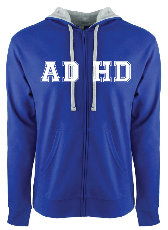 ADHD Zip Hoodie - *Limited Stock*